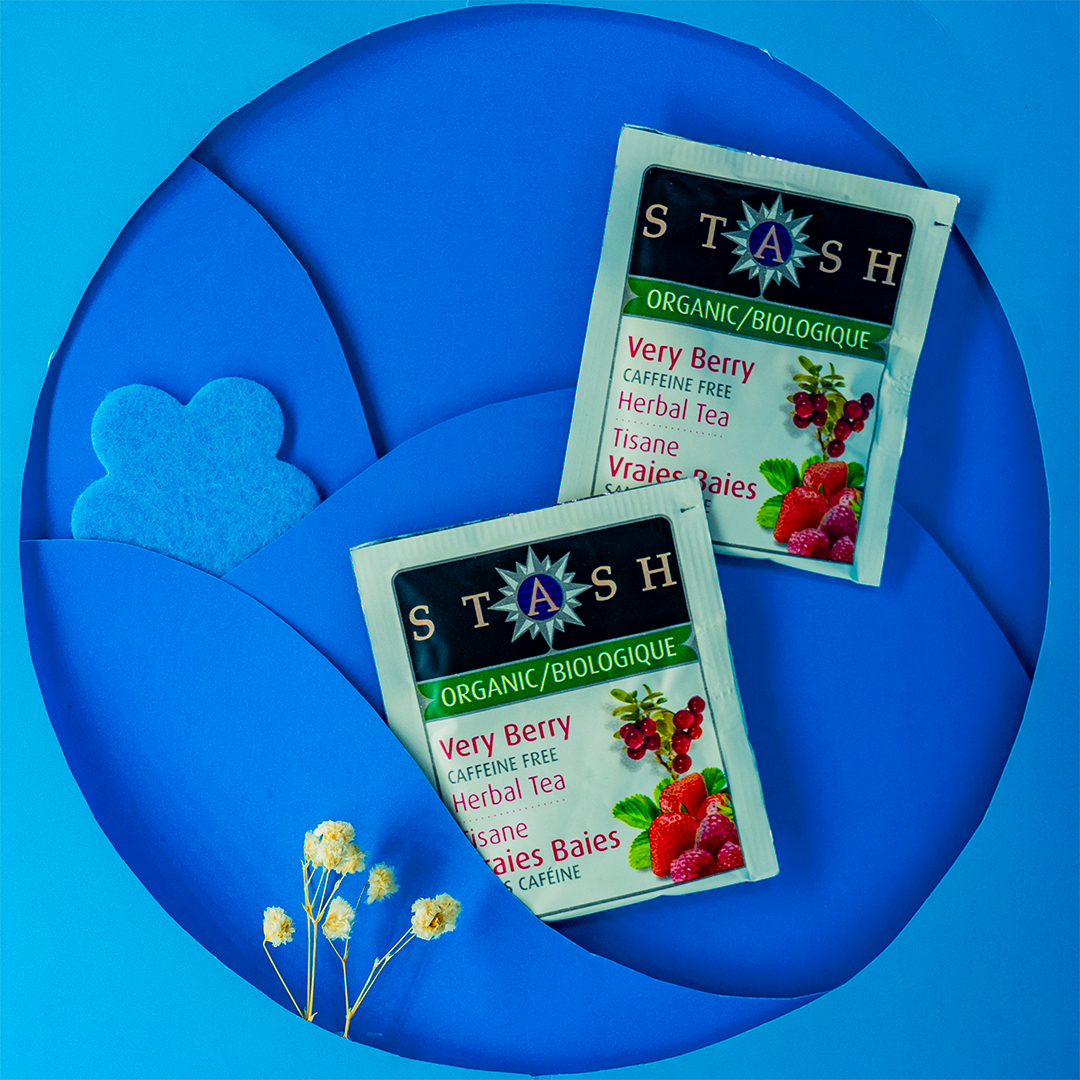Blue White Berry Tea carousel